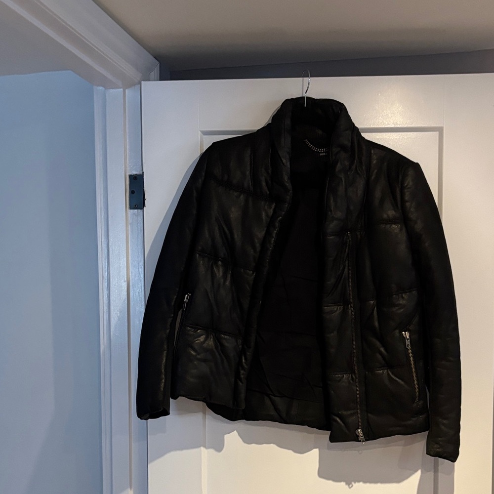 Muubaa Men's Dark Puffer Jacket